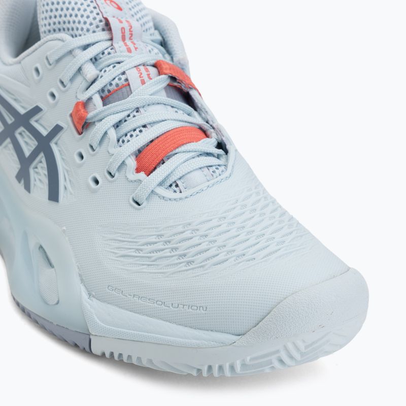 Dámska tenisová obuv ASICS Gel-Resolution X Clay W sky/grey blue 7