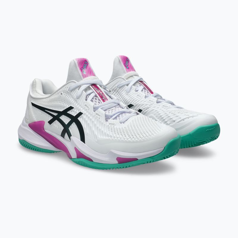 Pánska tenisová obuv ASICS Court FF 3 Clay white/digital sakura 3