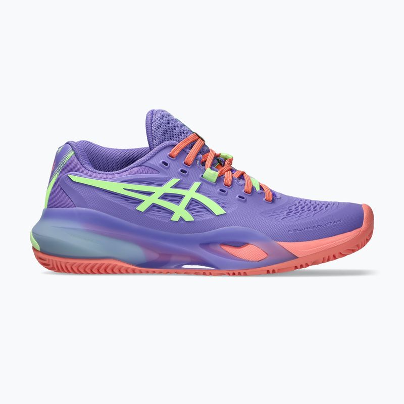 Dámske padelové topánky Asics Gel-Resolution X Padel W amethyst/illuminate green