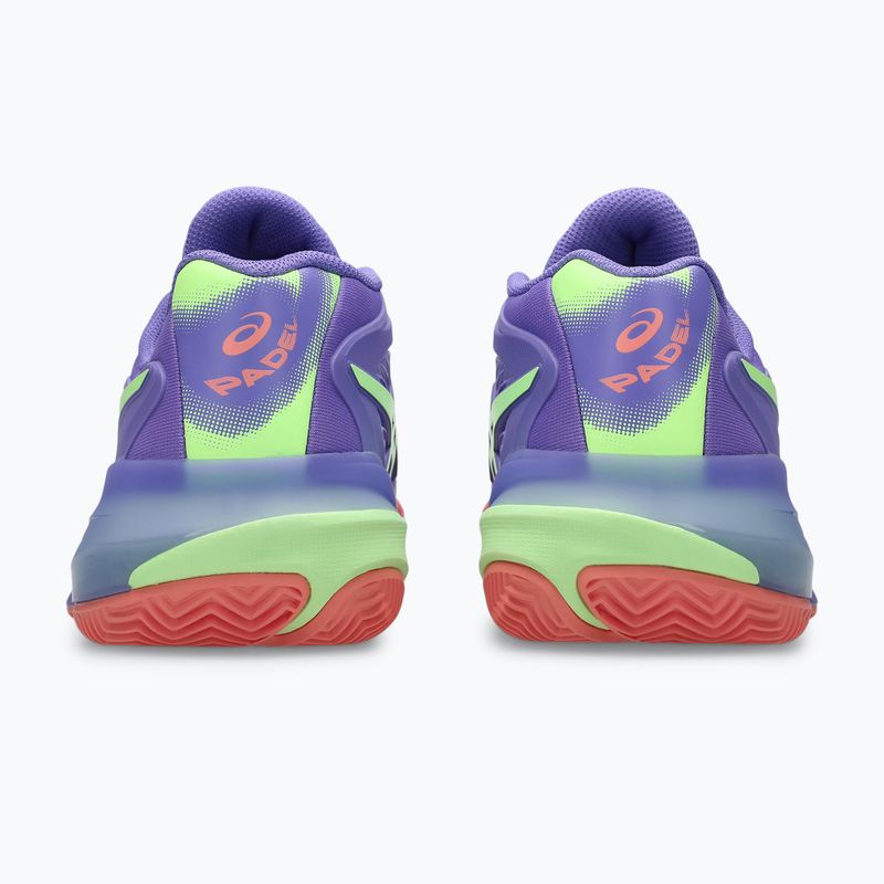 Dámske padelové topánky Asics Gel-Resolution X Padel W amethyst/illuminate green 5
