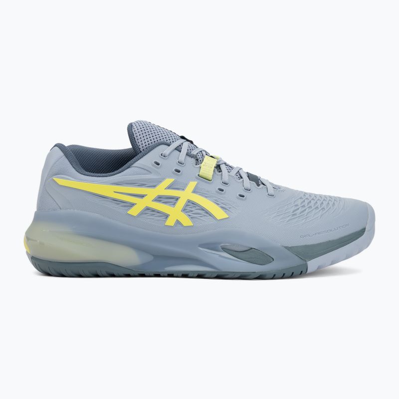 Pánska tenisová obuv ASICS Gel-Resolution X grey blue/pistachio 2