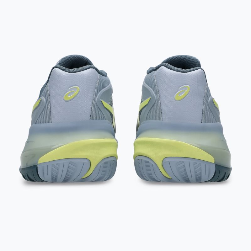 Pánska tenisová obuv ASICS Gel-Resolution X grey blue/pistachio 5