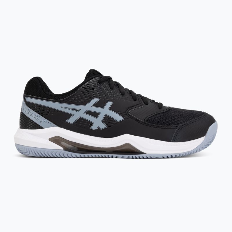 Pánske tenisové topánky ASICS Gel-Dedicate 8 Clay black/grey blue 2