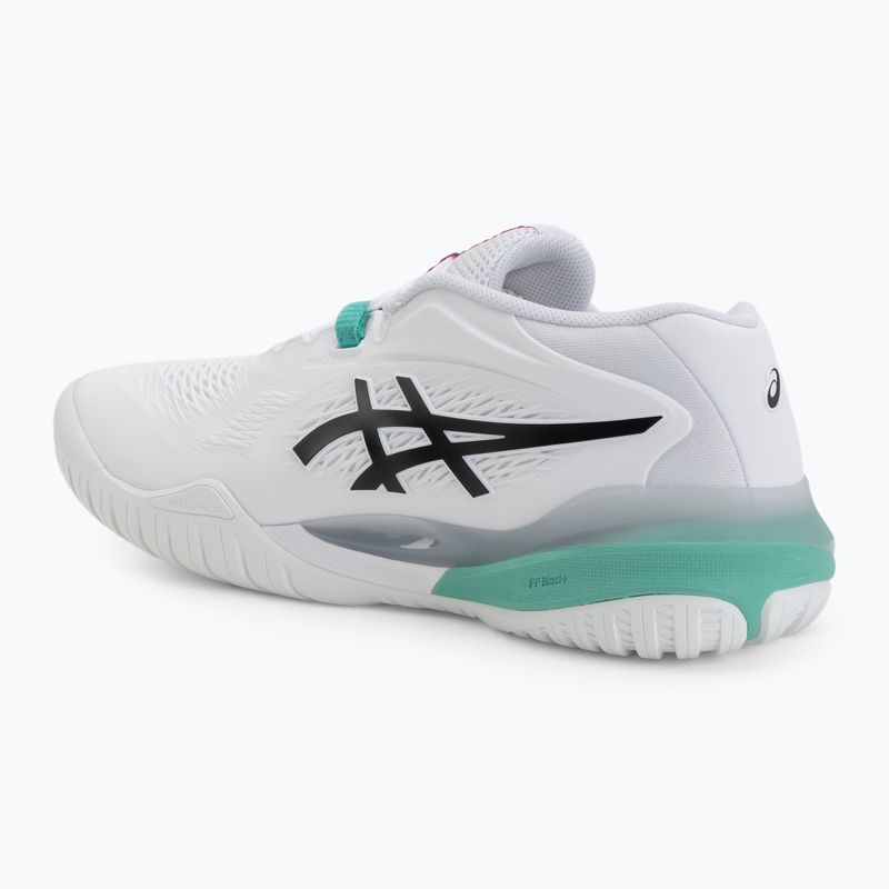 Pánske tenisové topánky ASICS Gel-Resolution X white/aurora green 3