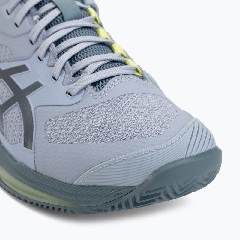 Pánske tenisové topánky ASICS Solution Speed FF 4 Clay grey blue/ironclad 7