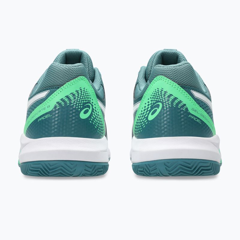 Pánske padelové topánky ASICS Gel-Dedicate 8 misty pine/white 12