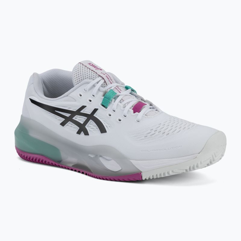 Pánske tenisové topánky ASICS Gel-Resolution X Clay white/aurora green