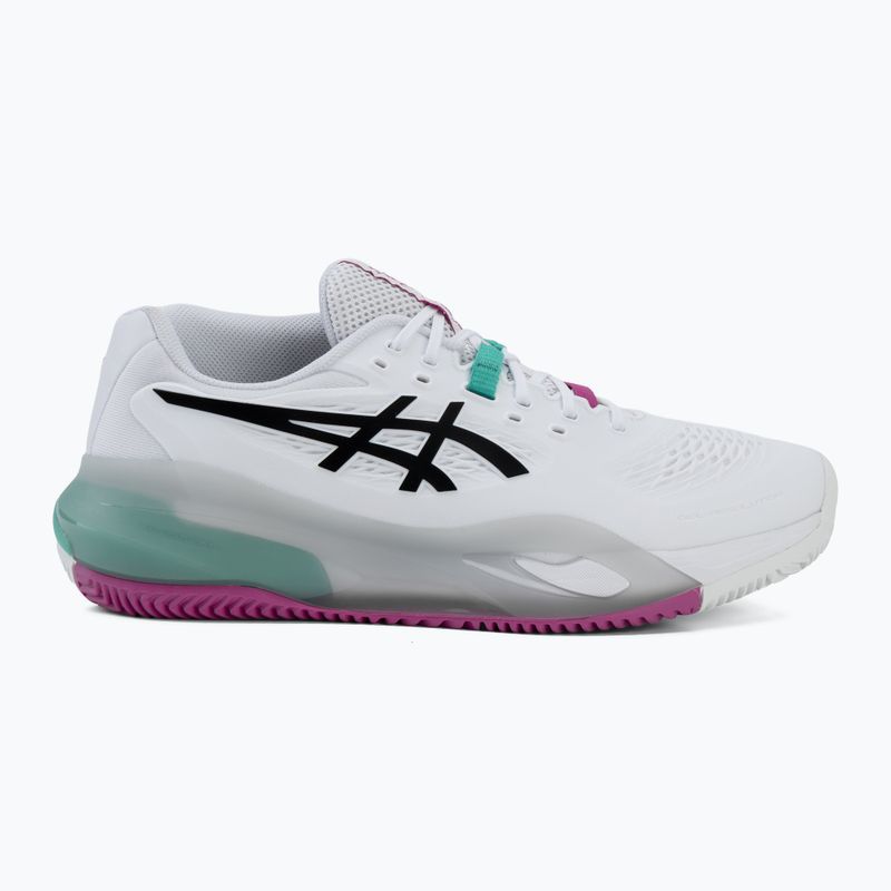 Pánske tenisové topánky ASICS Gel-Resolution X Clay white/aurora green 2