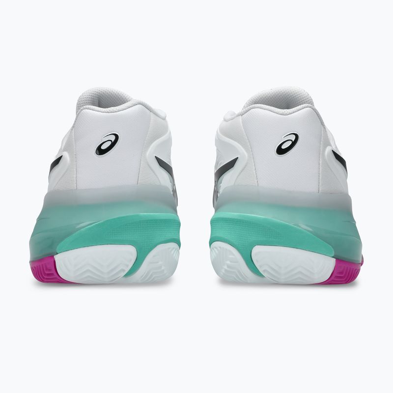 Pánske tenisové topánky ASICS Gel-Resolution X Clay white/aurora green 12