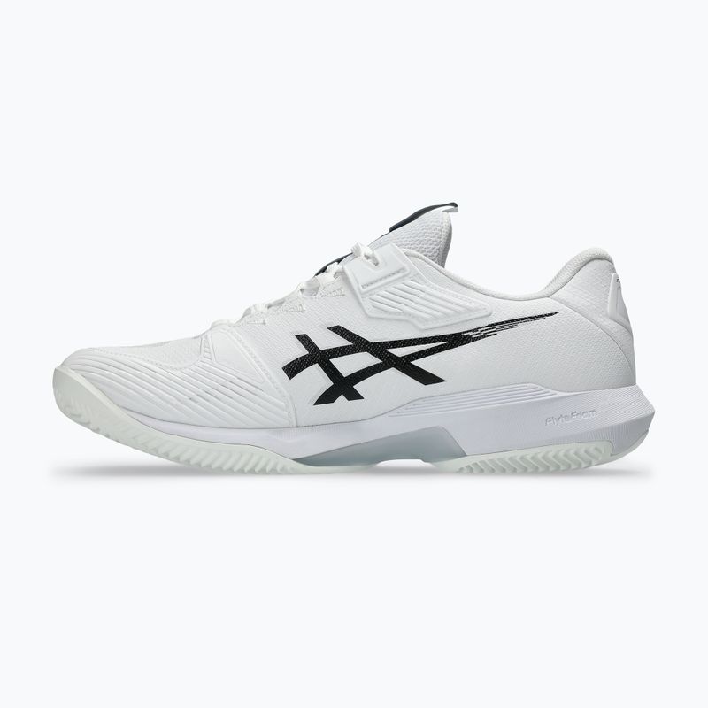 Pánske tenisové topánky ASICS Solution Speed FF 4 Clay white/black 9