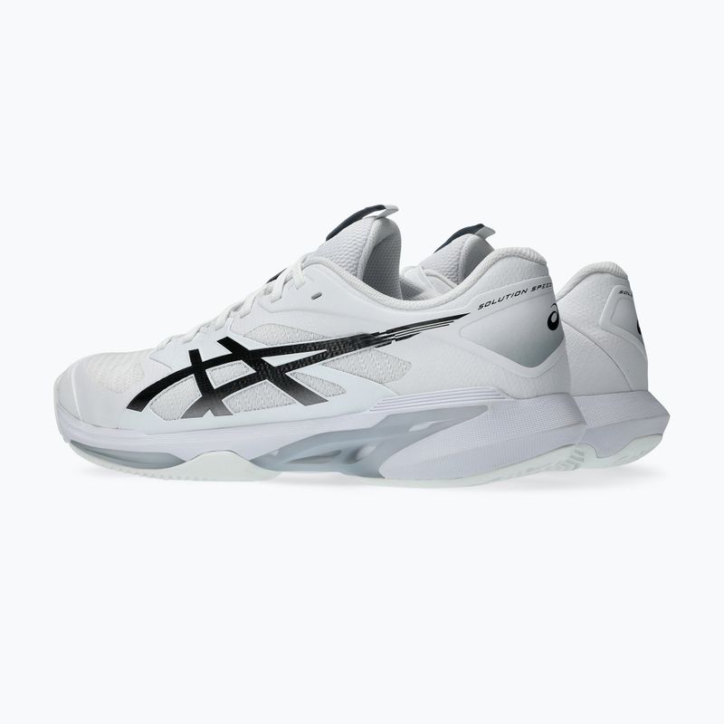 Pánske tenisové topánky ASICS Solution Speed FF 4 Clay white/black 11