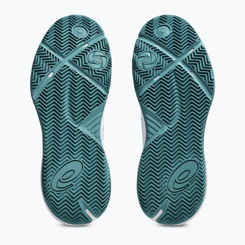 Pánske padelové topánky Asics Gel-Challenger 15 Padel white/misty pine 7