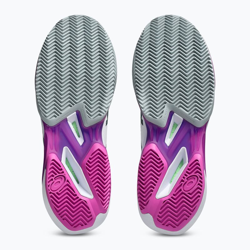 Pánske tenisové topánky ASICS Solution Speed FF 4 Clay white/digital sakura 7