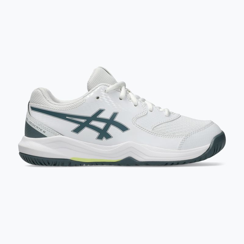 Detské tenisové topánky ASICS Gel-Dedicate 8 GS Jr white/ironclad