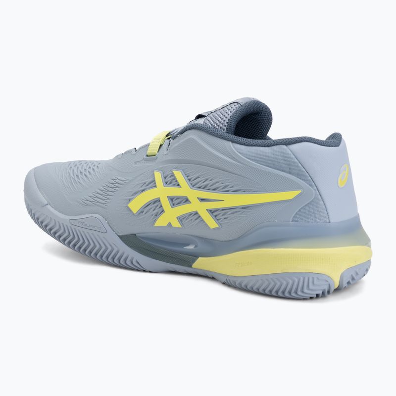 Pánske tenisové topánky ASICS Gel-Resolution X Clay grey blue/pistachio 3