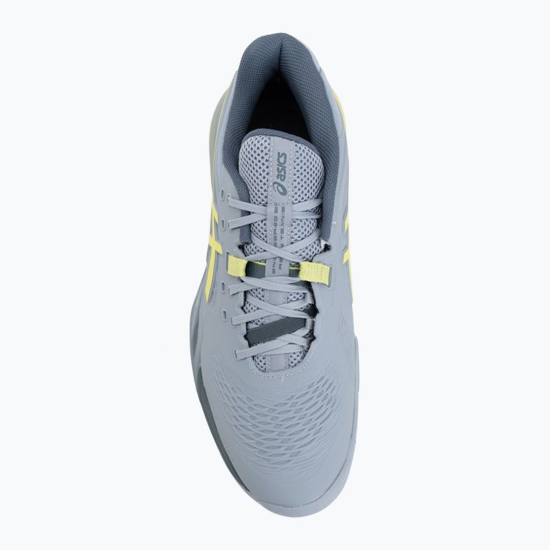 Pánske tenisové topánky ASICS Gel-Resolution X Clay grey blue/pistachio 5