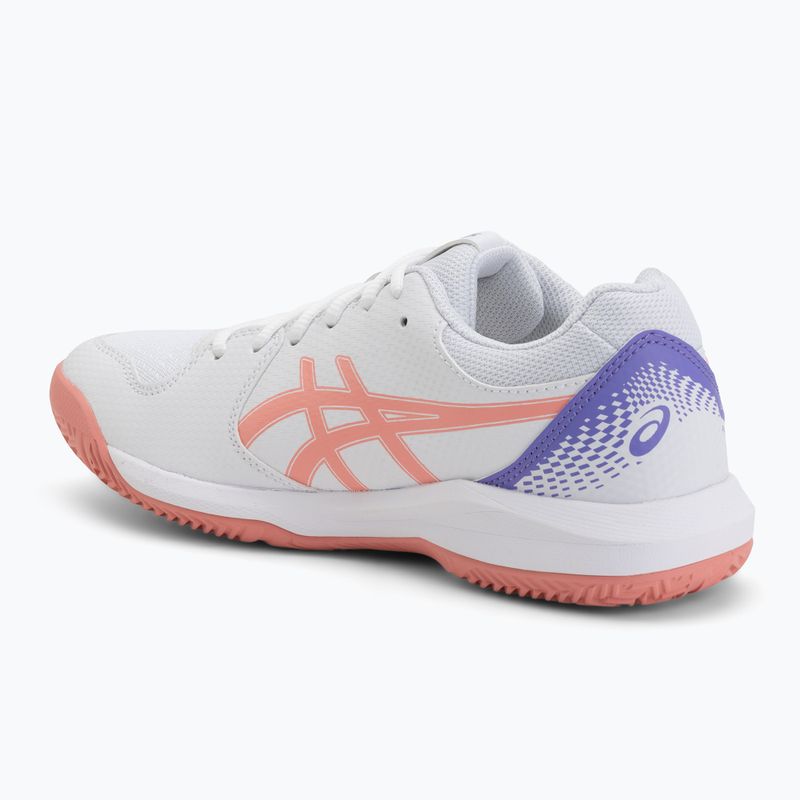 Dámske padelové topánky ASICS Gel-Dedicate 8 Padel W white/guava 3