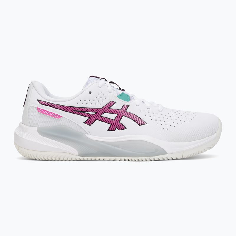Pánske tenisové topánky ASICS Gel-Challenger Clay 15 white/digital sakura 2