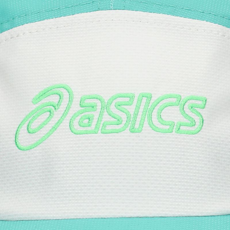 Šiltovka ASICS Performance Running 5 panel aurora green/cream 3