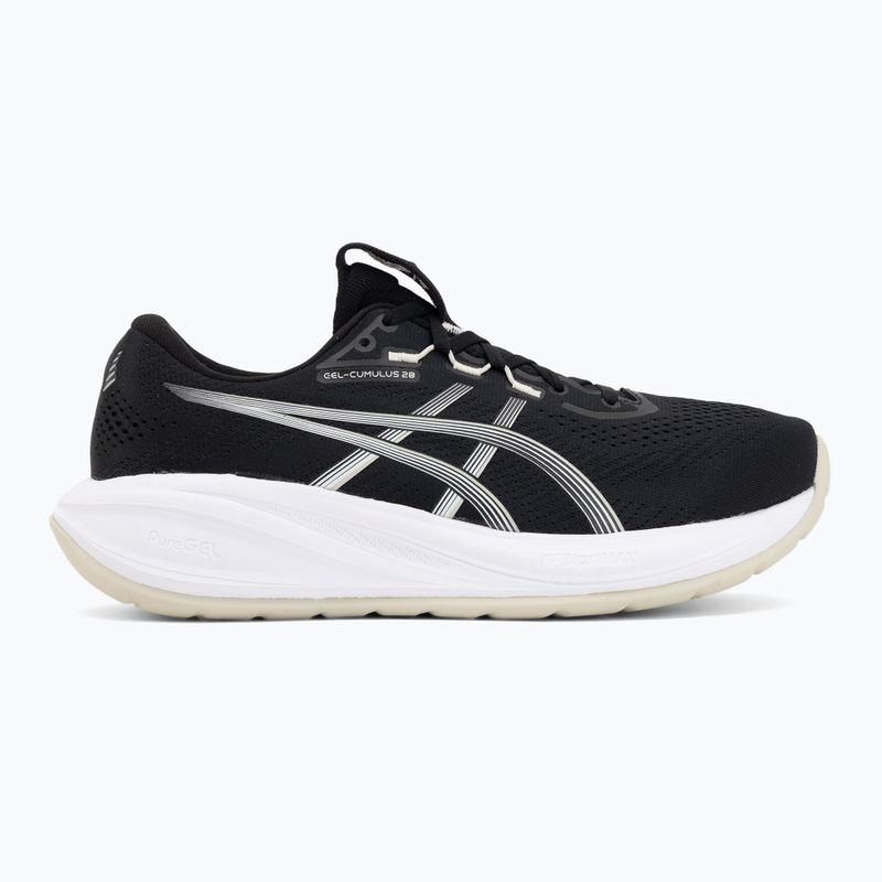 Pánske bežecké topánky ASICS Gel-Cumulus 28 black/white 2