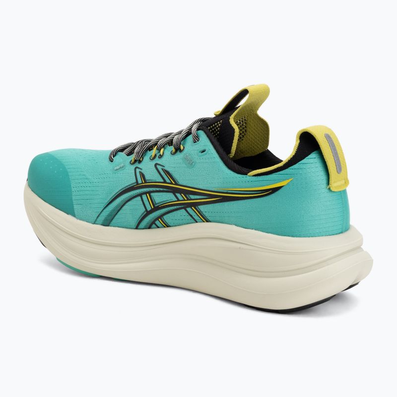 Pánske bežecké topánky ASICS Gel-Nimbus 28 TR aurora green/black 3