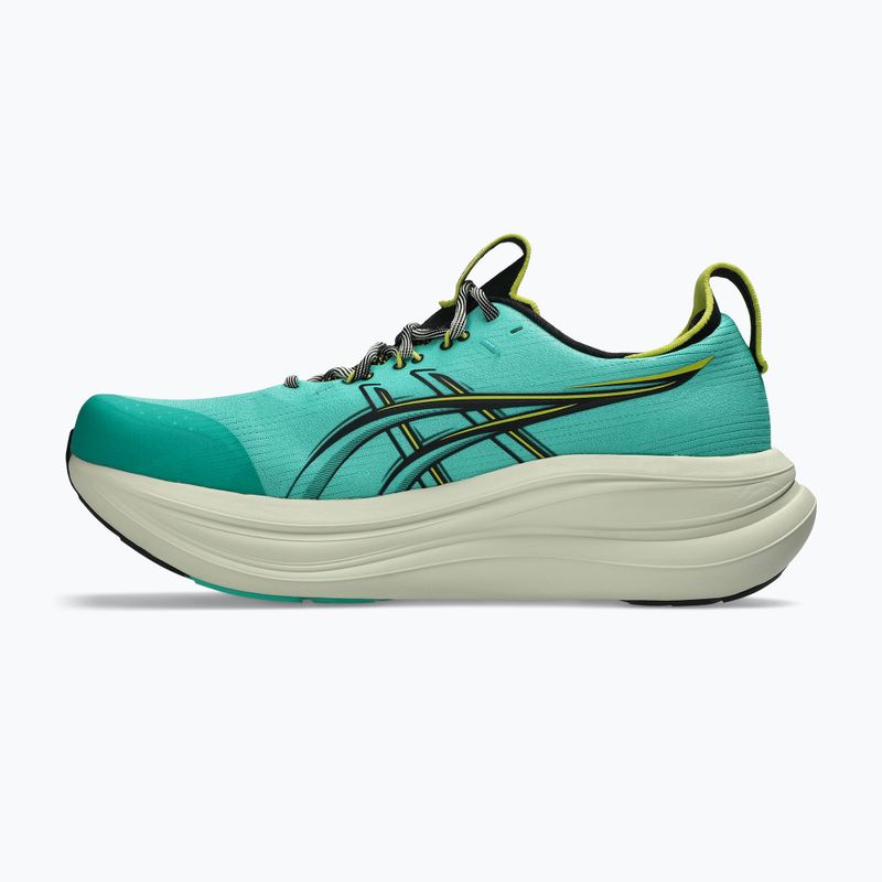 Pánske bežecké topánky ASICS Gel-Nimbus 28 TR aurora green/black 2