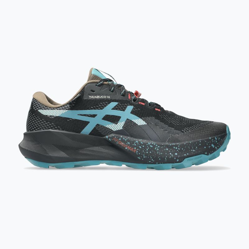 Pánske bežecké topánky ASICS Trabuco 14 GTX black/misty pine