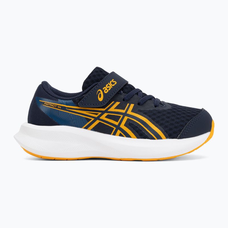 Detské bežecké topánky ASICS Patriot 14 PS midnight/yamabuki 2