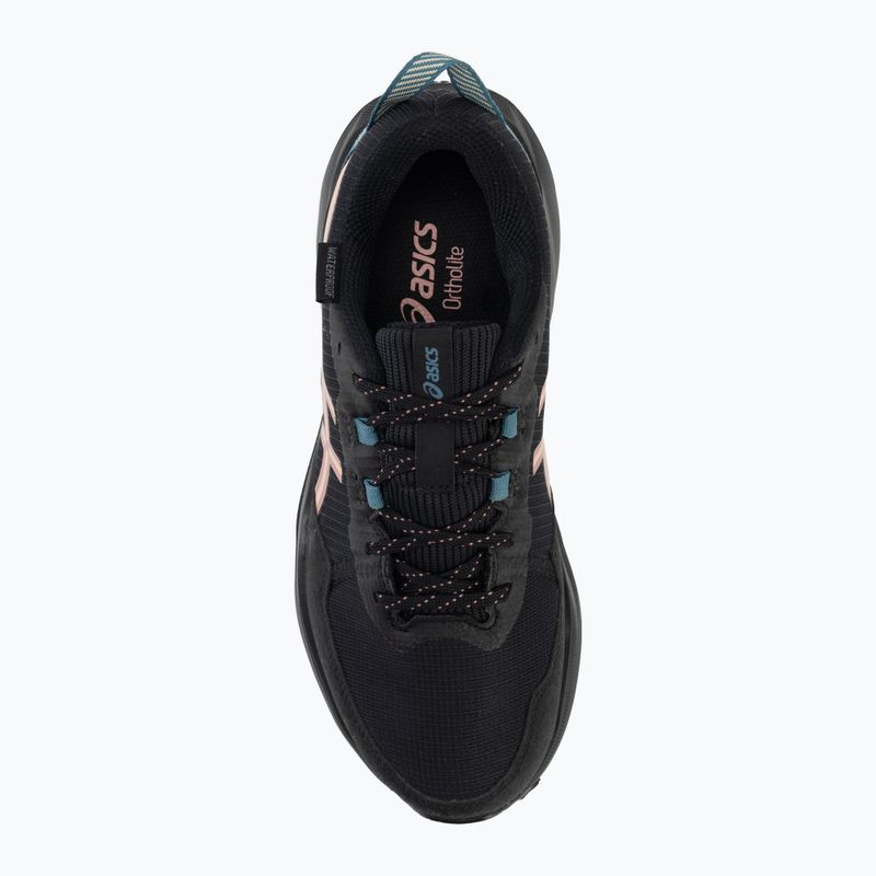 Dámske bežecké topánky ASICS Gel-Venture 11 Waterproof black/apricot crush 5