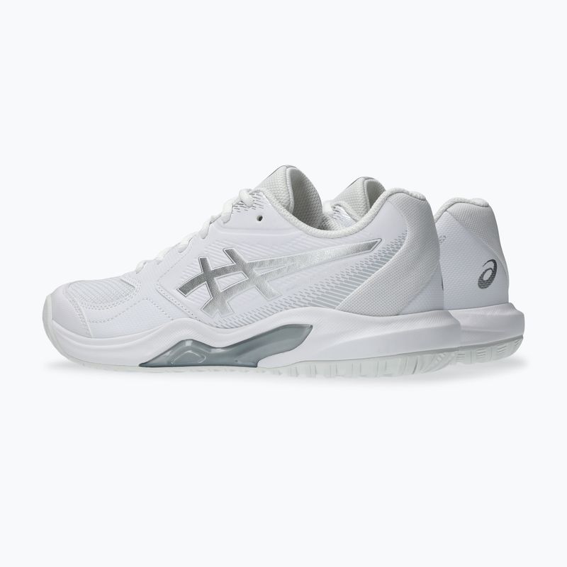 Dámske tenisové topánky ASICS Gel-Dedicate 9 In white/pure silver 3