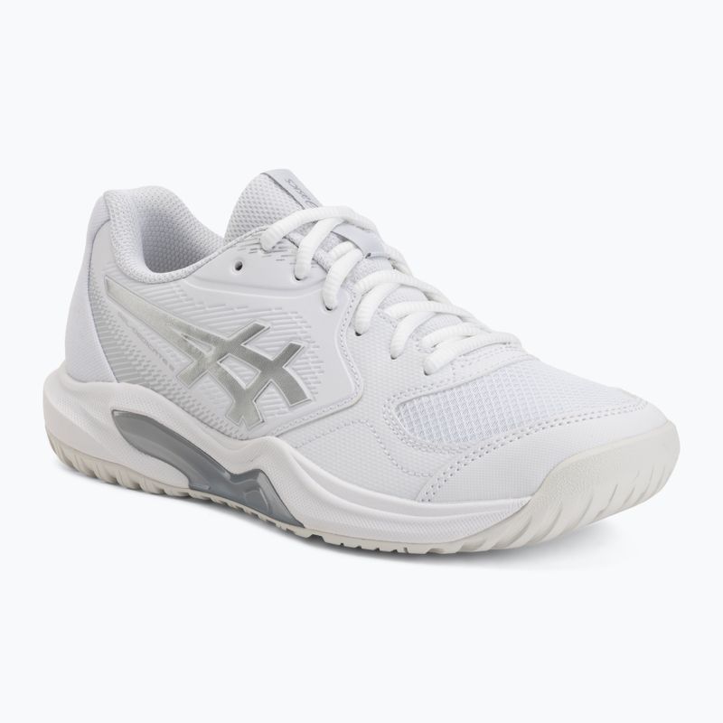 Dámske tenisové topánky ASICS Gel-Dedicate 9 In white/pure silver