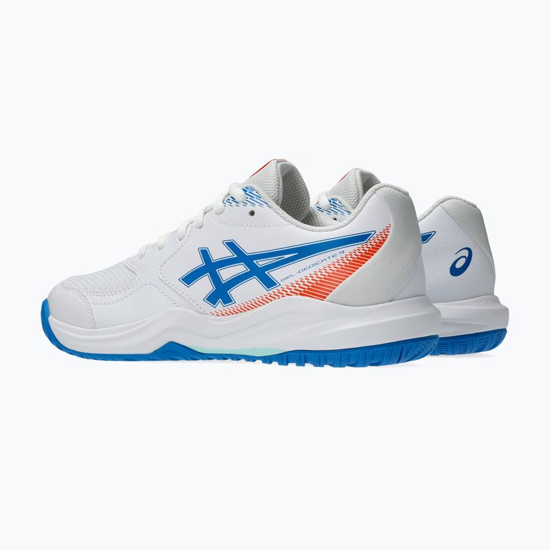 Detské tenisové topánky ASICS Gel-Dedicate 9 GS white/directoire blue 3