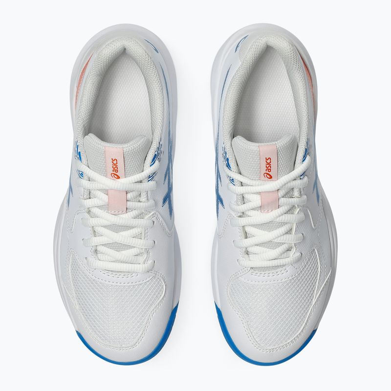 Detské tenisové topánky ASICS Gel-Dedicate 9 GS white/directoire blue 5