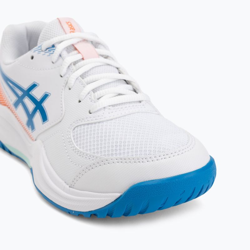 Detské tenisové topánky ASICS Gel-Dedicate 9 GS white/directoire blue 7