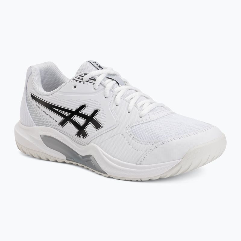 Pánske tenisové topánky ASICS Gel-Dedicate 9 white/black