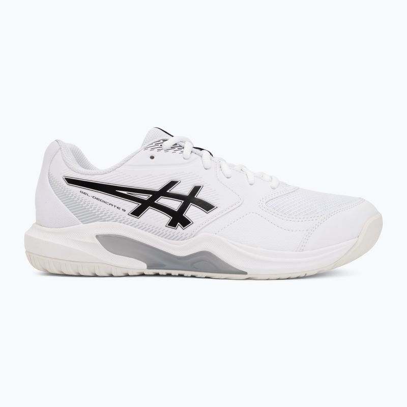Pánske tenisové topánky ASICS Gel-Dedicate 9 white/black 2