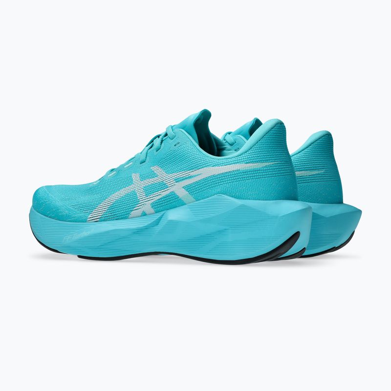 Pánske bežecké topánky ASICS Novablast 6 energy aqua/white 4