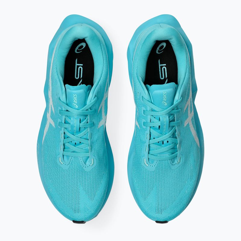 Pánske bežecké topánky ASICS Novablast 6 energy aqua/white 6