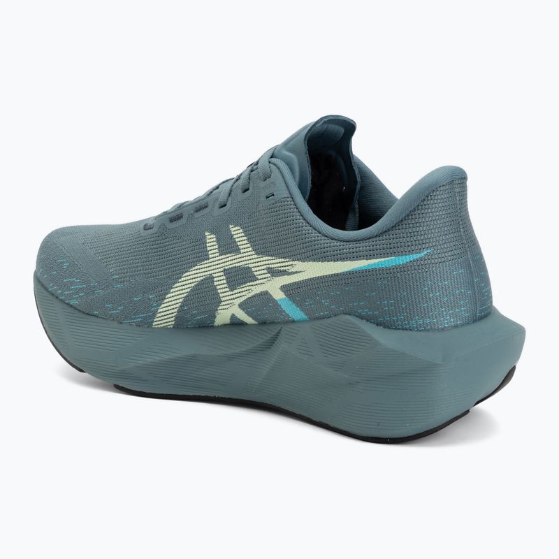 Pánske bežecké topánky ASICS Novablast 6 foggy teal/illuminate yellow 3