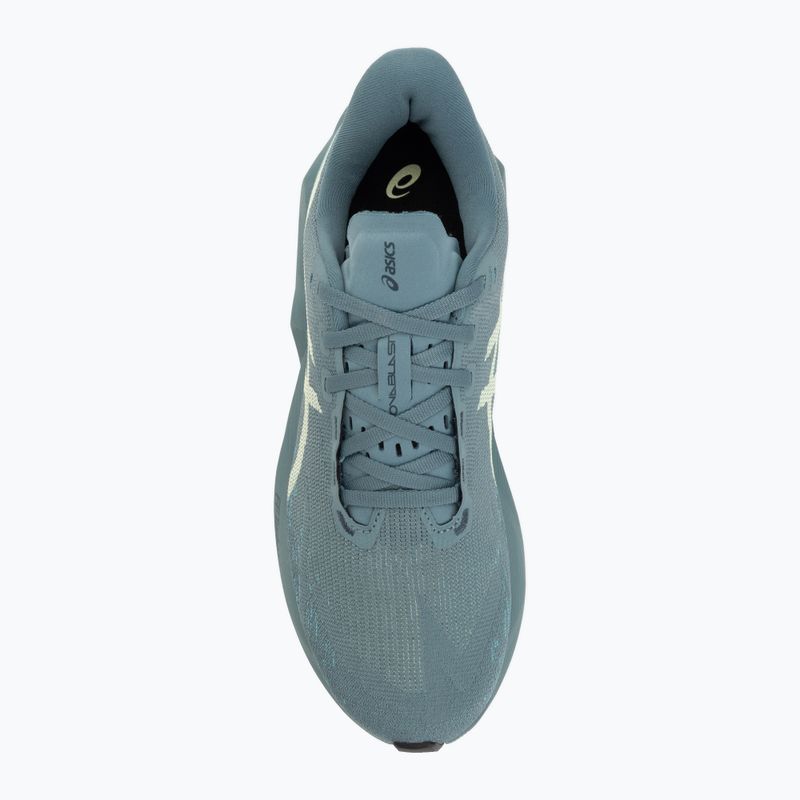 Pánske bežecké topánky ASICS Novablast 6 foggy teal/illuminate yellow 5