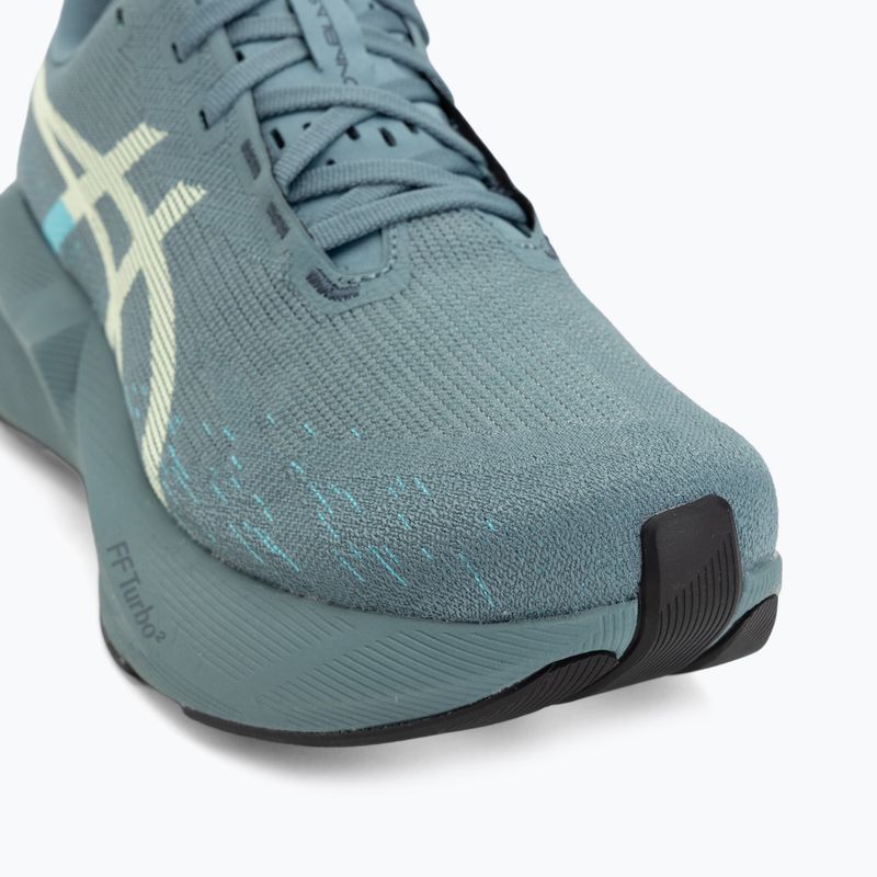 Pánske bežecké topánky ASICS Novablast 6 foggy teal/illuminate yellow 7