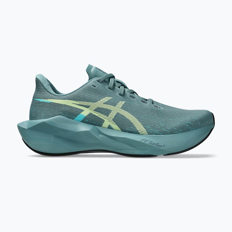 Pánske bežecké topánky ASICS Novablast 6 foggy teal/illuminate yellow 2