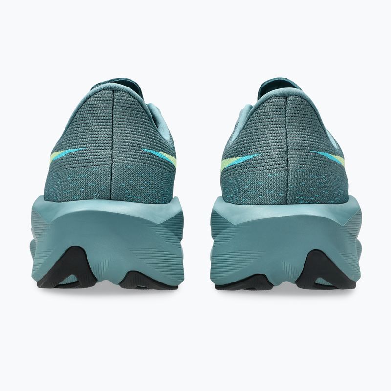 Pánske bežecké topánky ASICS Novablast 6 foggy teal/illuminate yellow 7
