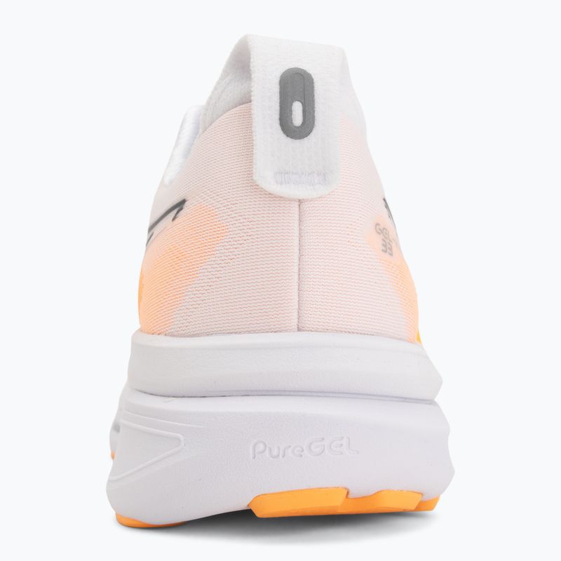 Pánske bežecké topánky ASICS Gel-Kayano 33 white/stadium orange 6