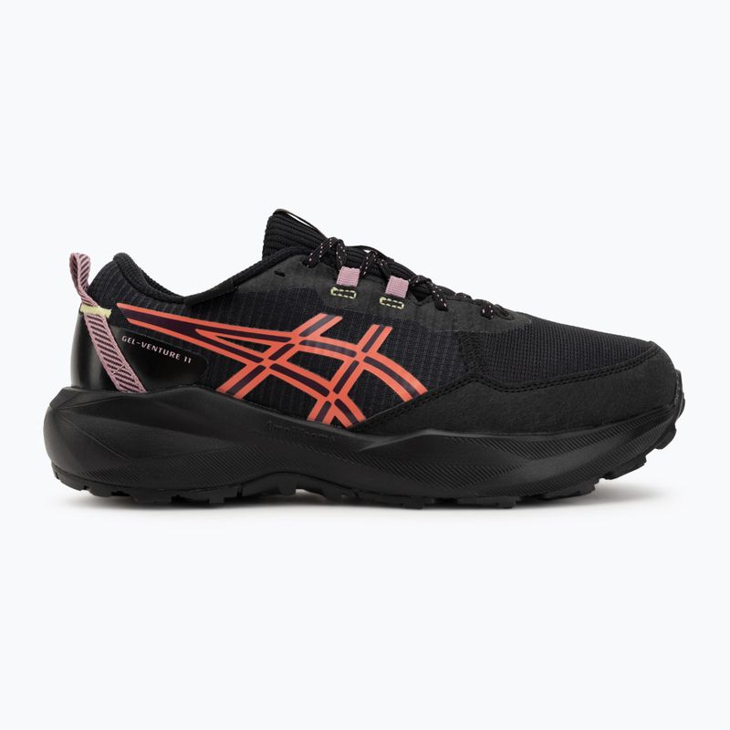 Dámske bežecké topánky Asics Gel-Venture 11 Waterproof Black/Watermelon 2