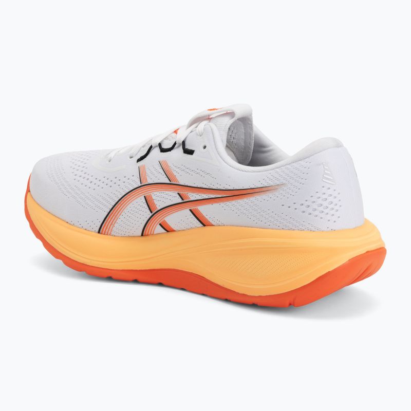 Pánske bežecké topánky ASICS Gel-Cumulus 28 white/energy orange 3