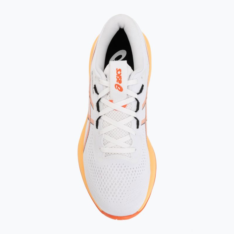 Pánske bežecké topánky ASICS Gel-Cumulus 28 white/energy orange 5