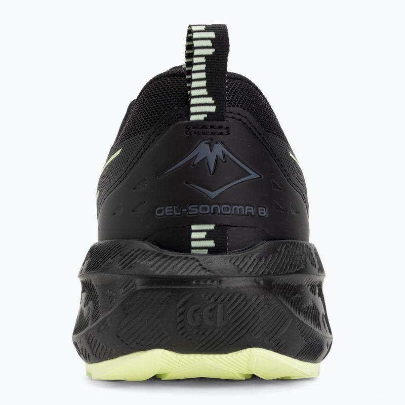 Pánske bežecké topánky Asics Gel-Sonoma 8 Black/Illuminate Yellow 6