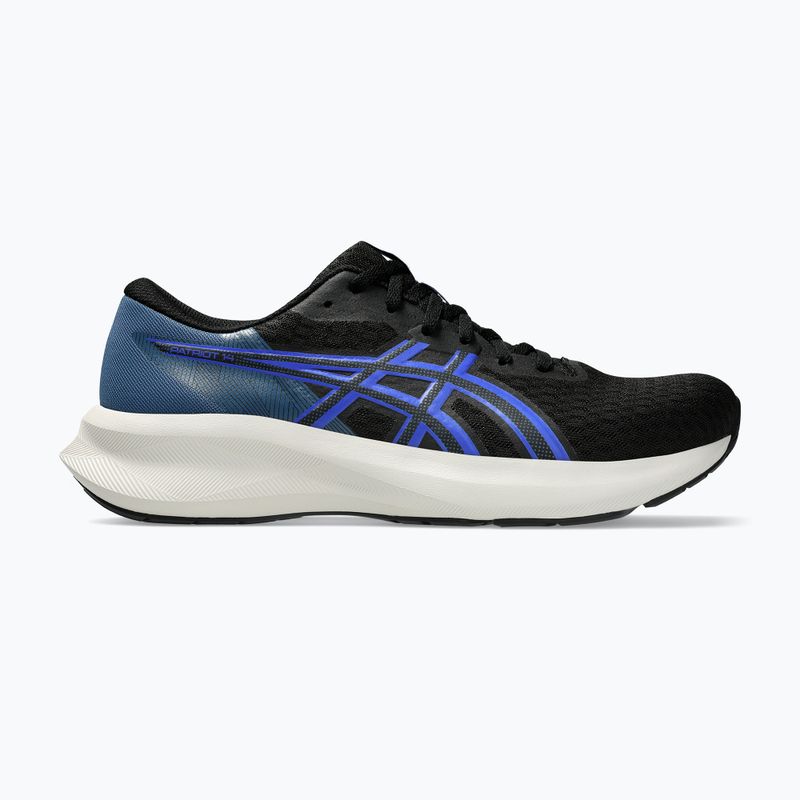 Pánske bežecké topánky ASICS Patriot 14 black/neon blue 2
