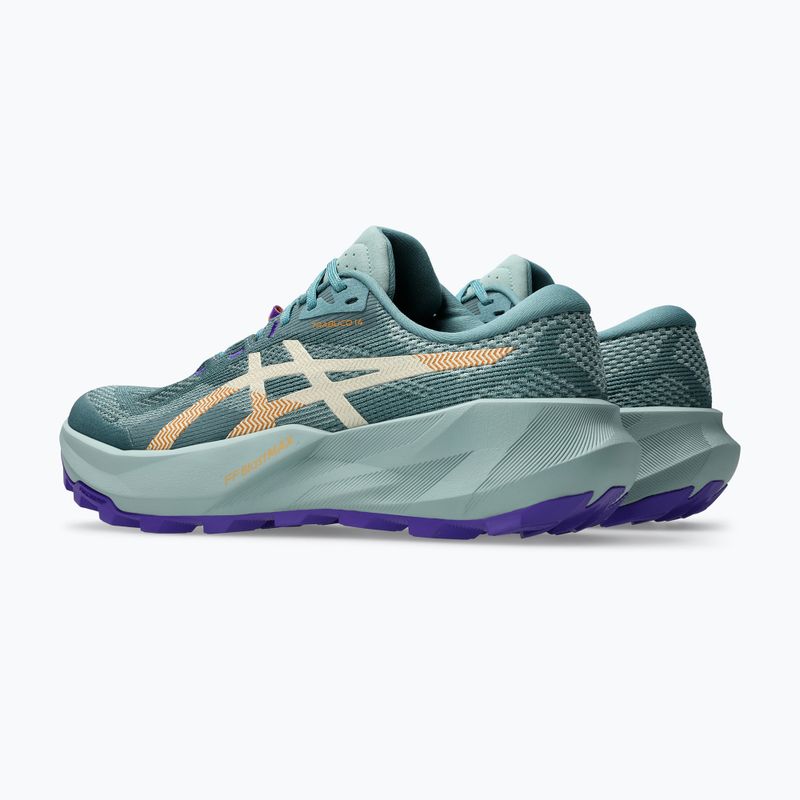 Dámske bežecké topánky ASICS Trabuco 14 foggy teal/radiant amethyst 4